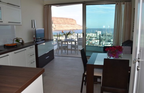 Puerto de Mogan Apartment | Apt. 1ºB "Spectacular views of the sea and the marina of Puerto de Mogán"