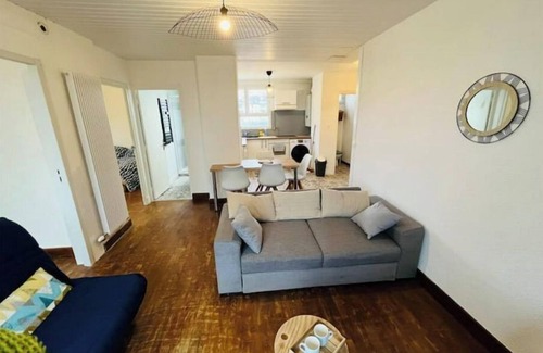 Besancon Apartment | Apt,54m2, Refait à Neuf, Wifi, 3 Couchages +