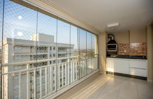 Goiania Apartment | Apt moderno 3 suítes churrasqueira Goiânia