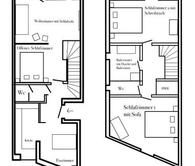 Oldenburg Apartment | Apt Prinz Maximilian - Zentrum - Zimmerprinzen