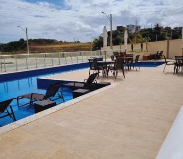 Cruz das Almas Apartment | Apto com vista mar I Varanda I Piscina I Shopping