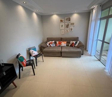 Porchat Island Apartment | Apto Vista Mar com Ar cond, Piscina, Wifi e Garagem 2 vagas