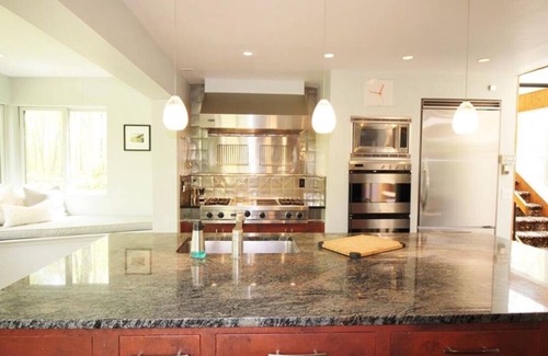 Redding Ridge House | Architectural woodland retreat with trails, sauna, theater