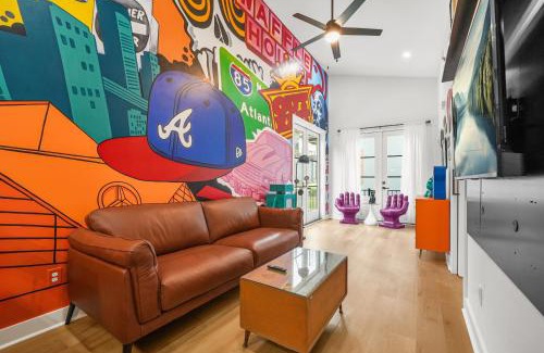 Union City House | Artistic Retreat 10 min to Airport & Near Downtown