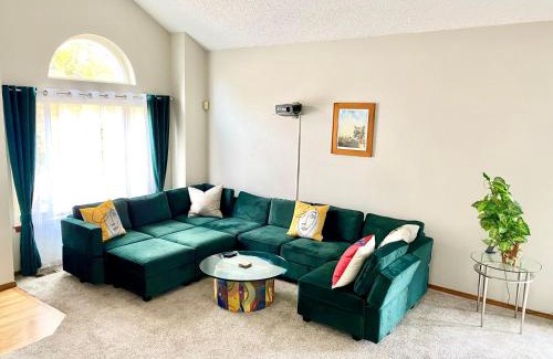 Briargate House | Artsy Home close to USAFA with Fireplace and Patio