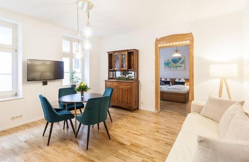 Mitte Apartment | Auguste Suite No 1 Ruhiges Apartment im Zentrum Leipzig