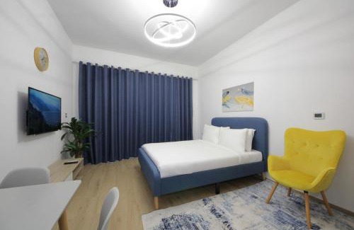 Jebel Ali Apartment | Aura Azizi - Downtown Jabel Ali by Golden Casa