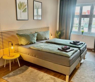 Merseburg Apartment | Aura - Nulandt#2 - 2 Zimmer, 4 Betten, Küche, Balkon, Waschmaschine