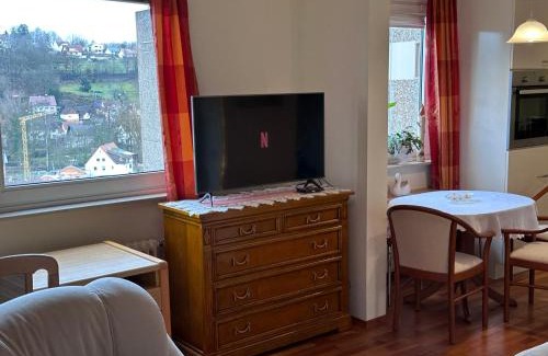 Bad Soden-Salmuenster Apartment | Ausblick Spessart Ferienwohnung nähe Therme und Salzgrotte