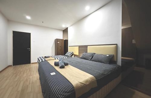 Ayer Keroh Apartment | Ayer Keroh MITC 5-7pax 2BR Metra Square