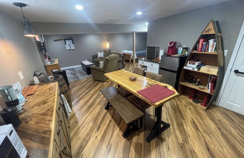 St. Louis Park Apartment | Basement guest suite in a quiet home. Safe and family friendly neighborhood