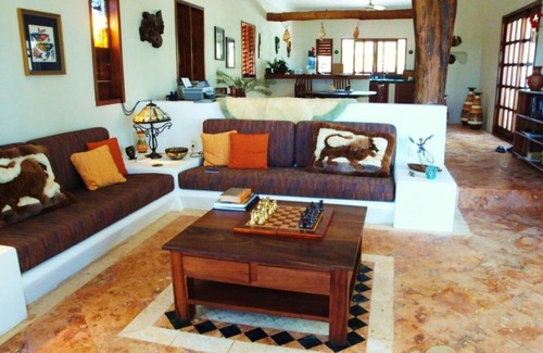 Puerto Bravo Villa | Beach front twin home - central courtyard - great for families and large groups