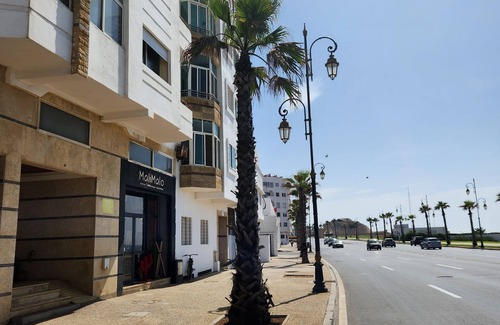 L'Ocean Apartment | Beachfront apt WiFi close to Rabat main sightseeing