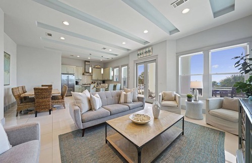 Dune Allen Beach House | Beachfront Babes - Near the Beach with Ocean Views & Private Pool Area