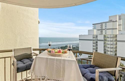 Myrtle Beach House | Beachfront Fireplace Downtown Hot Tub King Bed