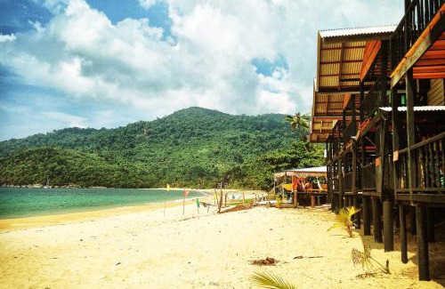 Tioman Island Bed & Breakfast | Beachfront Hut Downstairs Astra - Beach Shack Chalet