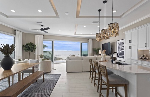 Redington Shores House | BEACHFRONT LUXURY MANSION - Sandbar Shores - Elite New Construction Home