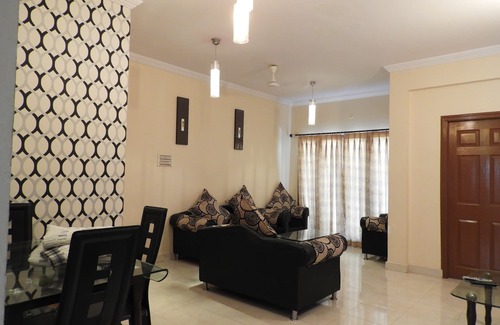 Sainagar Apartment | BEAUTIFUL 2 ROOMS APARTMENT IN THE HEART OF CANDOLIM IN A RESORT WITH A POOL