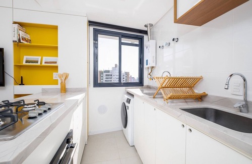 Trindade Apartment | Beautiful and Modern Studio for Couples Stu309