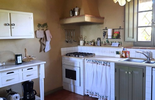 San Giovanni d'Asso Villa | Beautiful private villa with private pool, A/C, WIFI, TV, patio, panoramic view, close to Montalcino