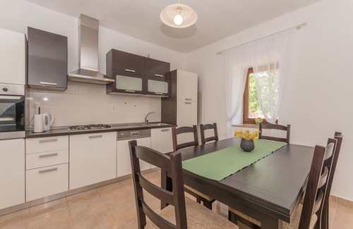 Oklaj Villa | Beautiful Villa Vitis is located in nature with a large garden, swimming pool