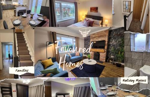 Farnworth Apartment | Beautifully Fab 3 bedroom 7 guests house