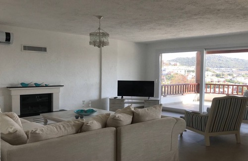 Gumusluk House | Best Sunset, Clear Sky From Balcony, Nature, 2+1, Modern, Upscale Complex