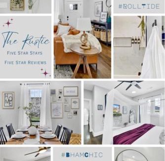 Norwood House | #BhamChic King Bed with Park View Near Top Golf Uptown BJCC Hoover Complex