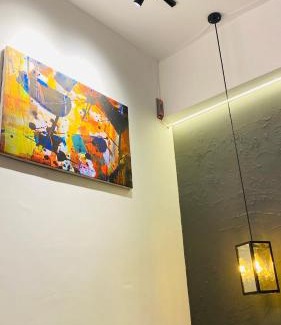 Greater Noida Apartment | Black door