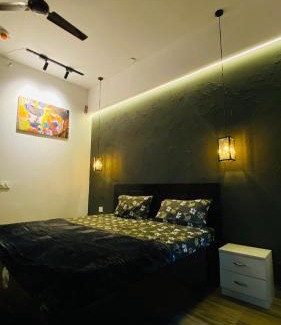 Greater Noida Apartment | Black door