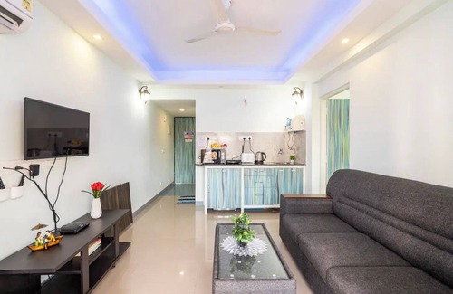 Colva Apartment | Blissful 1BHK apartment, 5 min walk to the beachnn