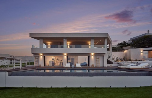 Agia Marina Mikrolimanou Villa | Blue Armonia Villa featuring SaltWater Heated Pool By KB Hospitality