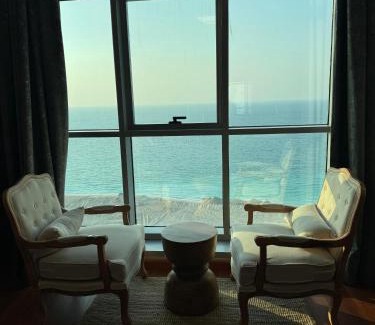 Rumailah Apartment | Blue Horizon Stays at Ajman Corniche