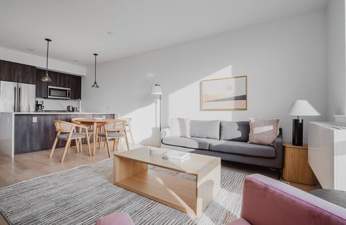 Historic Downtown Apartment | Blueground | Jersey City, EV charging, nr park