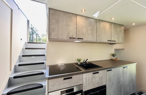 Tegel Boat Rental | Boat 'Pankow' with Lake View, Wi-Fi and Air Conditioning