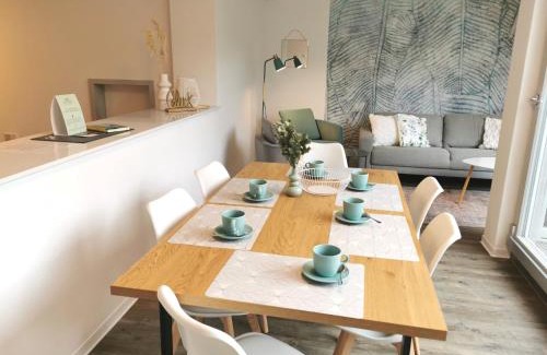 Erfurt Apartment | BohnApartments - Town House am Stadtpark - Terrasse - Parkplätze - WLAN