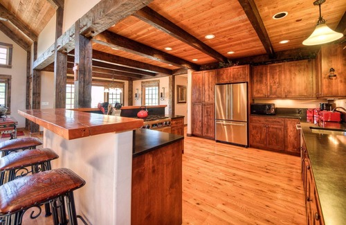 Antler Ridge House | Book Now for Winter! Home with Mountain Views, Hot Tub, Garage and Pool Table!