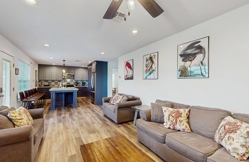 Rockport House | Brand-New Home on the Bay with Huge Covered Deck, Water View & Chef's Kitchen