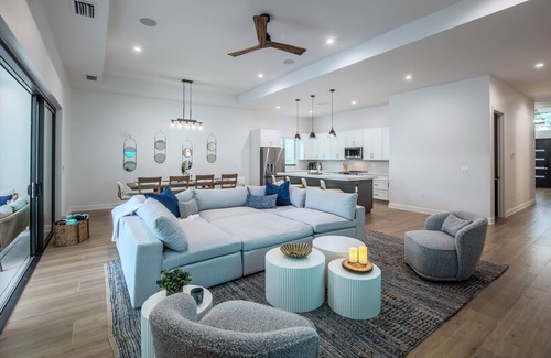 Naples Park House | Brand New Home! Sleeps 14, 4 Bedroom, 4 Bathroom, Private Pool/Spa