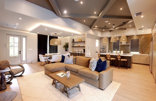 Lauderdale Isles House | Brand New Luxury Tropical Villa with Pool, Dock & Minutes to Hard Rock + Beach + FLL + Downtown Ft Lauderdale