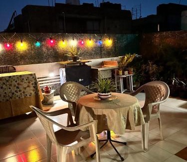 New Delhi Apartment | Breezy Rooftop Retreat