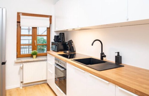 Nauen Apartment | Bright and Cozy Apartment in Nauen with 3 Single Beds