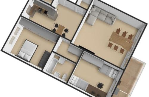 Langwasser Nordwest Apartment | Brilliant Home Messe