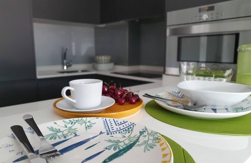 A Guarda Apartment | Bruma Marina, enjoy a sunny, central apartment with views of Monte Tecla