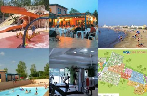 Serignan House | Bungalow confortable à Sérignan avec piscine partagée