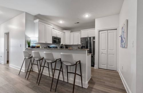 Myrtle Beach Apartment | C · Modern 4BR Ground Level King Beds Steps 2 Beach #C