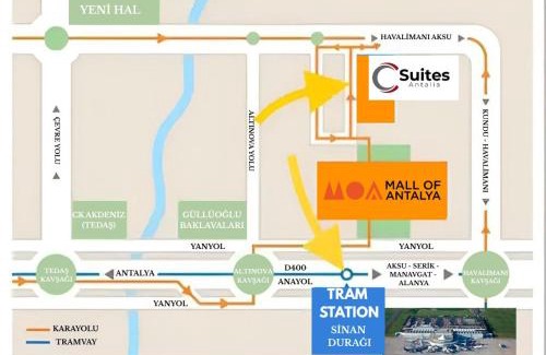 Kepez Apartment | C Suites Antalia Airport