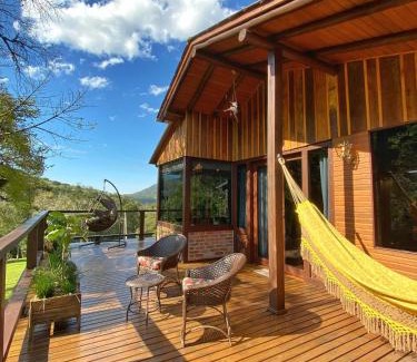 Timbe do Sul Cabin | Cabana com visual incrível para a Serra