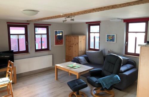 Plaue Apartment | Café Landart im Thüringer Finistère