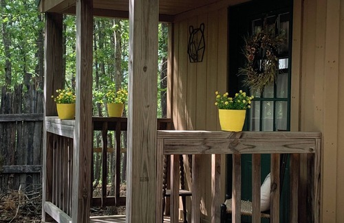 Covington Cabin | Camping in the Clubhouse